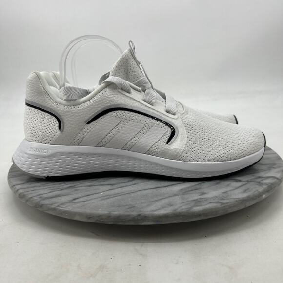 Adidas Womens 9 Running Shoes White Edge Lux Athletic Exercise Workout Trainer - Picture 2 of 12